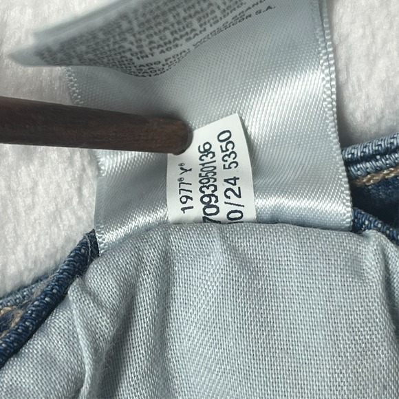 American Eagle Super High Rise Baggy Wide Leg Jeans Womens 14 Light Wash Stretch - Picture 10 of 16